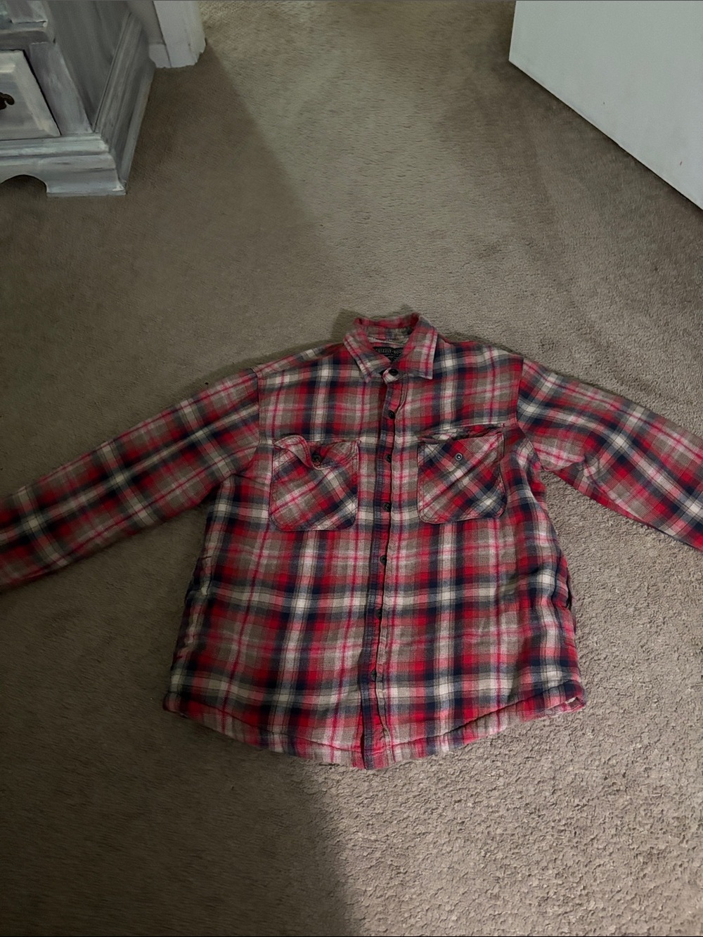 mens red plaid jacket